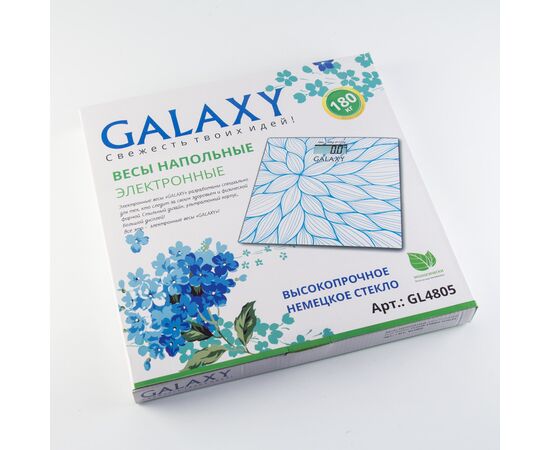  Весы Galaxy GL4805 белый/рисунок 