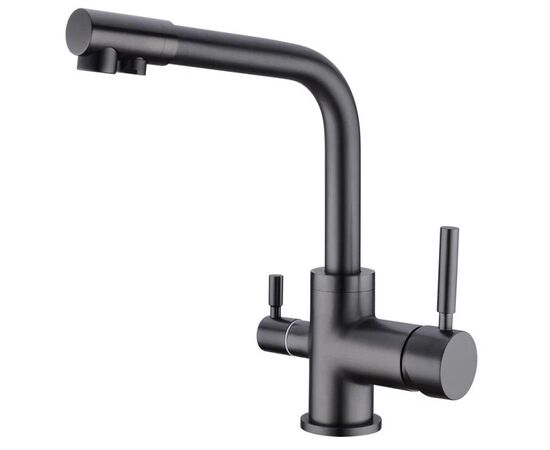  Смеситель Emar ECB-3003N PVD Dark вороненая сталь 
