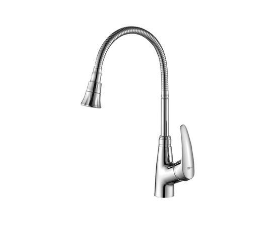 Смеситель для кухни LEMARK Linara (LM0413C) гиб. излив, хром 