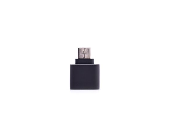  Адаптер - для чтения карт microSD, micro USB-порт (black) (212696) 