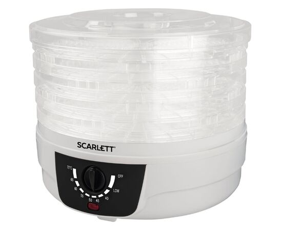  Сушка для фруктов и овощей Scarlett SC-FD421004 белый 