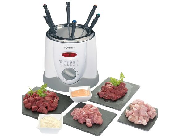  Фритюрница-фондю Bomann FFR 1290 CB weis-grau 