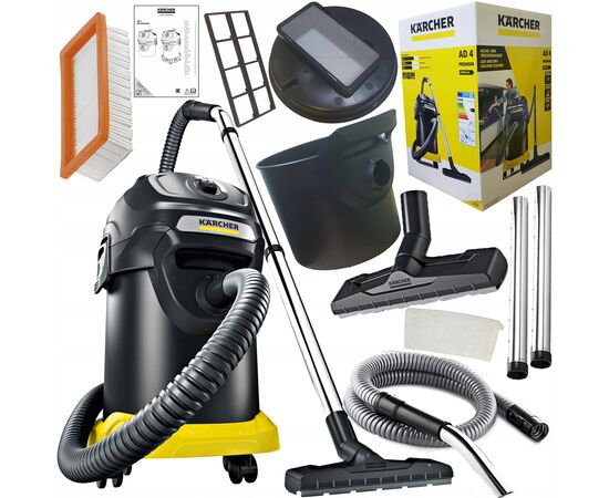  Пылесос для золы Karcher AD 4 Premium EU-II 