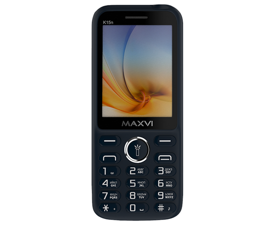  Мобильный телефон Maxvi K15n синий 