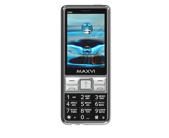  Мобильный телефон Maxvi X900i черный 