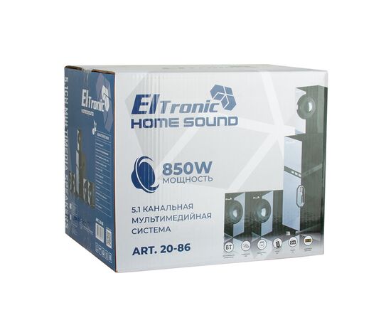  Акустическая система ELTRONIC 20-86 черный 