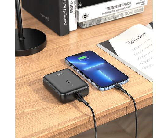 Внешний аккумулятор Hoco J96 Strider 5000mAh Type-C/USB (black)(221579) 