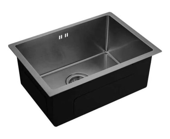  Мойка Emar EMB-123 PVD Nano Dark нерж, вороненая сталь 