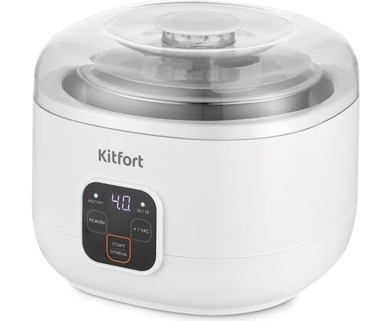  Йогуртница Kitfort КТ-6082 белый 