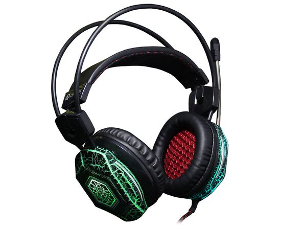  Наушники с микрофоном Oklick HS-L500G TOXIC черный (HS-L500G) 