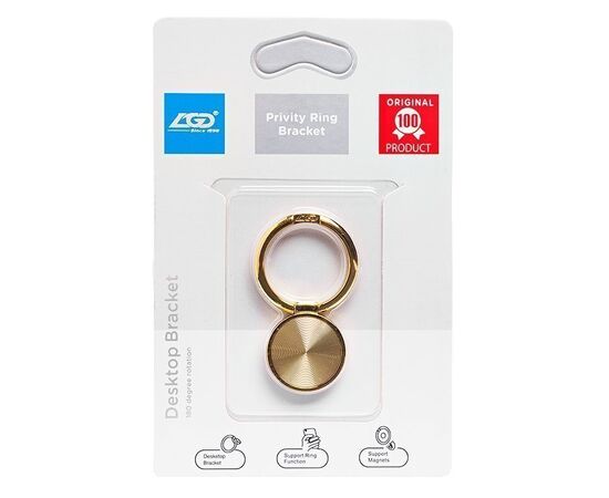  Держатель кольцо (Ring) - PS5 на палец (007) (gold) (91530) 