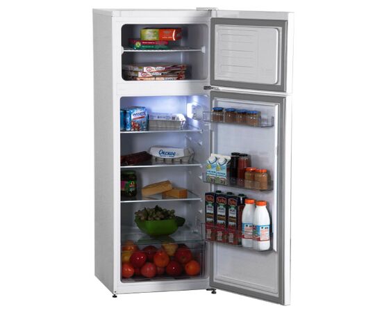  Холодильник Beko RDSK240M00W белый, 145х54х60см, двухкамерный, класс А, холод камера 179л, мороз камера 51л, капельный, климат класс SN, 41 дБ, полки - стекло 