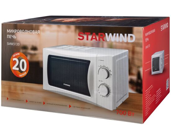  Микроволновая печь Starwind SMW3720 20л. 700Вт белый 