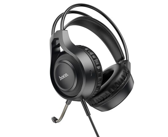  Наушники полноразмерные игровые с МК Hoco W106 Magic (Black) 
