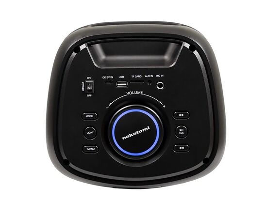  Портативная акустика напольная Nakatomi GS-30, микрофон BT (black) (221055) 
