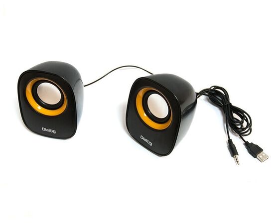  Акустические колонки 2.0 Dialog Colibri AC-06UP Black 