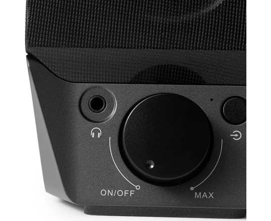  Акустика 2.0 EDIFIER R19BT black. Выходная мощность: 2 Вт+2Вт. 1 динамик в каждой колонке. Частотная характеристика: 80 Гц - 19 кГц. В комплекте: аудиокабель 3.5мм-3.5мм, инструкция пользователя 