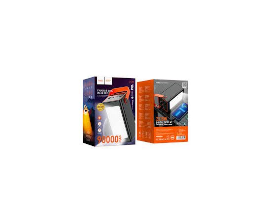  Power Bank Hoco J107 Super 22.5W universal power bank(90000mAh) black 