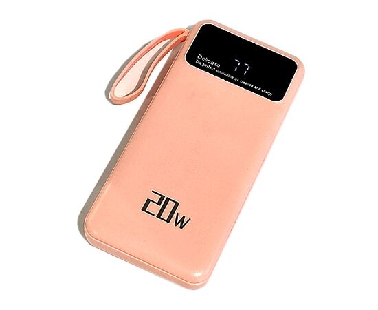  Power bank DeTech DT-PB220 персиковый цвет 