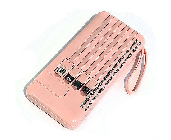  Power bank DeTech DT-PB220 персиковый цвет 