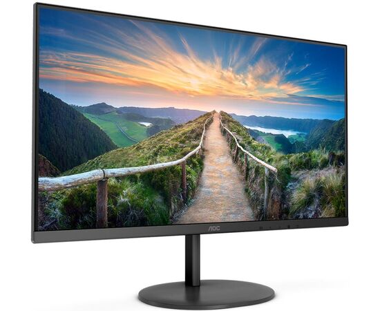  Монитор AOC Value Line Q24V4EA черный 