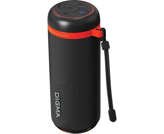  Колонка портативная Digma D-PS1521 черный 