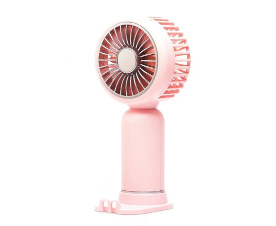  Вентилятор - портативный YM88206C (1 режим, 250 mah) (pink) (240284) 