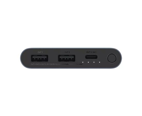  Аккумулятор внешний резервный XIAOMI 3, 22,5W PB100DZM, 10000mAh (чёрный) 