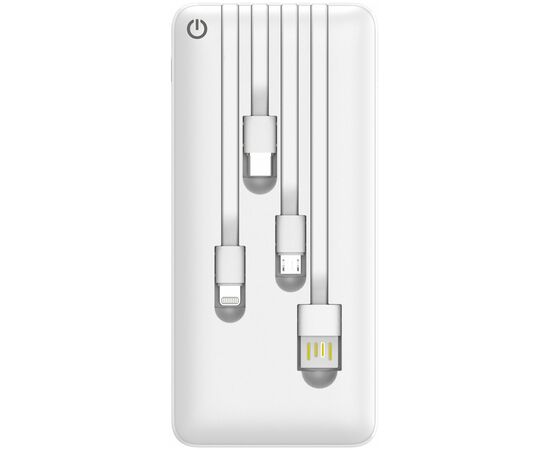  Внешний аккумулятор PERFEO PF-B4879 Absolute 10000mah белый 