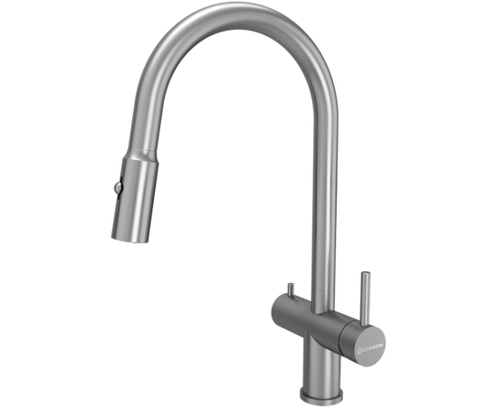  Смеситель для кухни KUCHENSTERN Brunn-FS 751SS80 нерж 