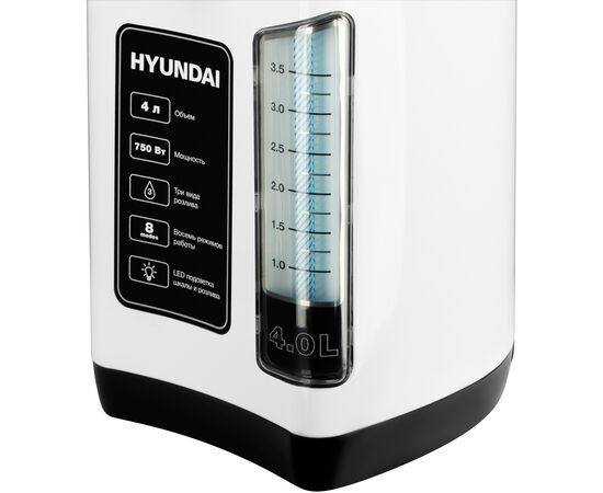  Термопот Hyundai HYTP-4840 4л. 750Вт белый/черный 