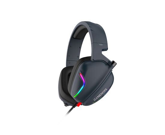  Гарнитура игровая с RGB подсветкой HAVIT GAMENOTE HV-H2019U 7.1 Gaming Синяя 