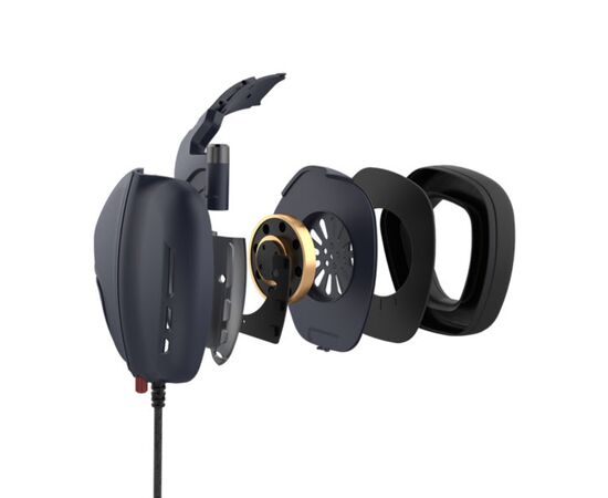  Гарнитура игровая с RGB подсветкой HAVIT GAMENOTE HV-H2019U 7.1 Gaming Синяя 