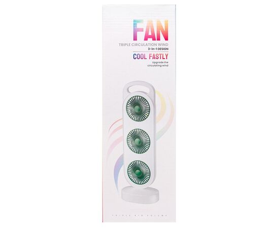  Вентилятор - настольный Cool Fan S31 (green) (240916) 