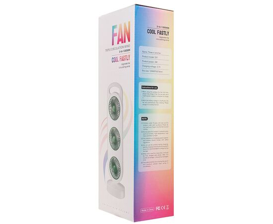  Вентилятор - настольный Cool Fan S31 (green) (240916) 