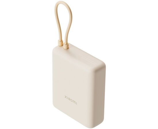  Внешний аккумулятор Xiaomi BHR9333GL 33W Power Bank 10000mAh (Integrated Cable) Tan GL 