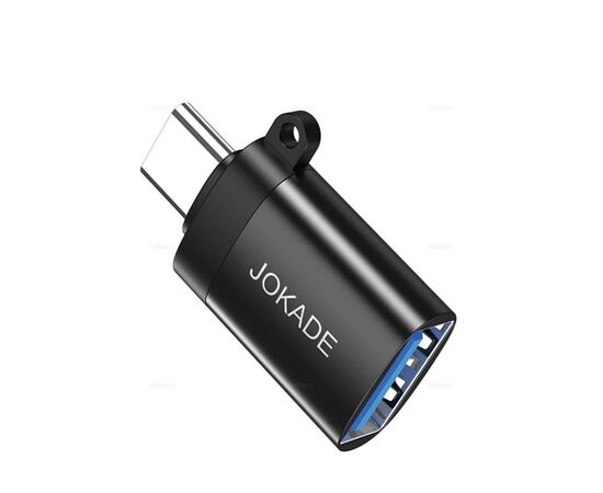  OTG переходник TYPE-C на USB 3.0 18W JOKADE JC019 black 