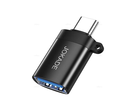  OTG переходник TYPE-C на USB 3.0 18W JOKADE JC019 black 