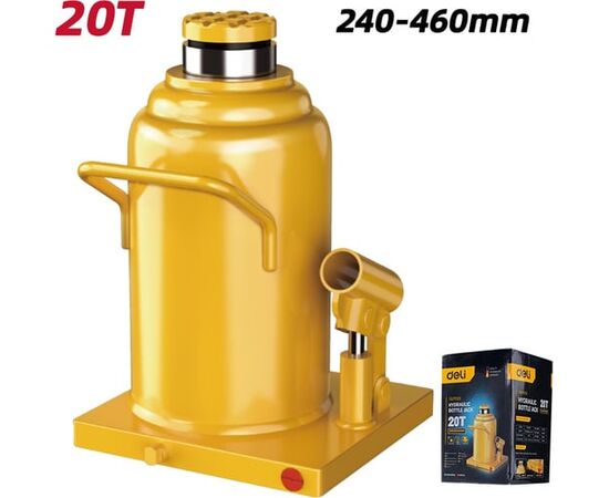  Домкрат бутылочный Deli DQ71020 20 т 