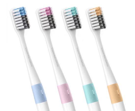 Зубные щетки Xiaomi Dr. Bei Colors 4 шт. , шт 
