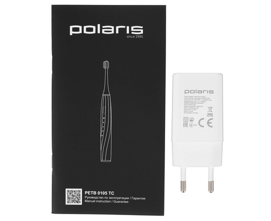  Электрическая зубная щетка POLARIS PETB 0105 TC белый 