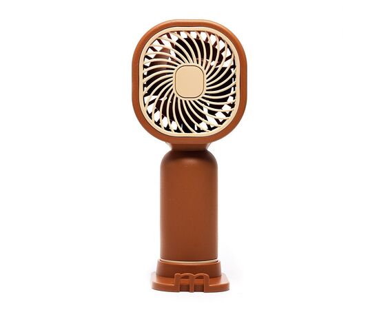  Вентилятор - портативный YM88206B (1 режим, 250 mah) (brown) (240282) 