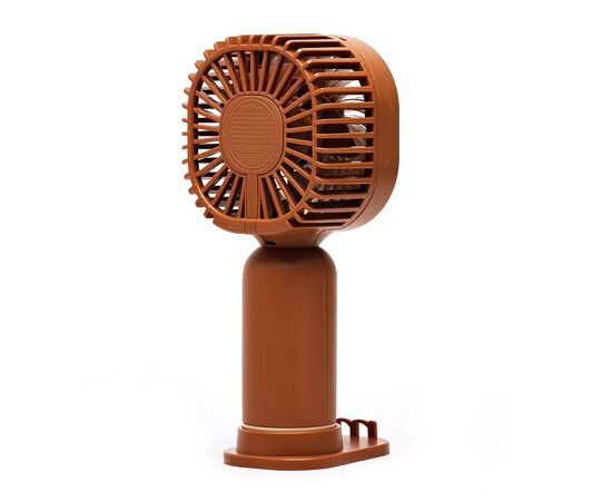  Вентилятор - портативный YM88206B (1 режим, 250 mah) (brown) (240282) 