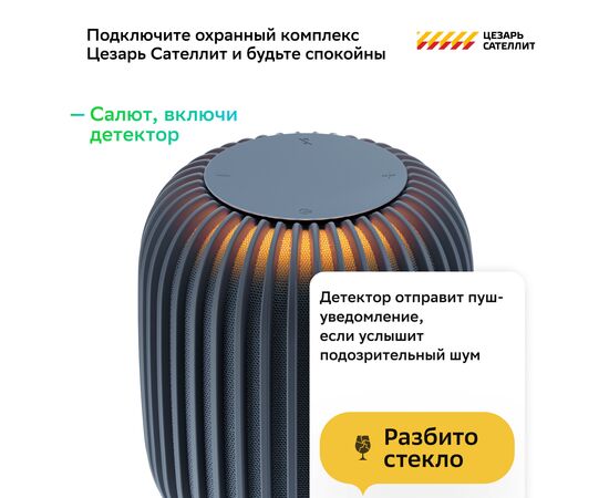  Акустическая система SBER серии SberBoom модели SBDV-00090, цвет темно-серый 