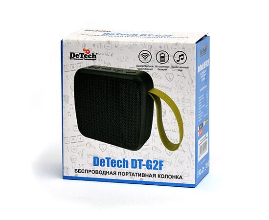  Динамик DeTech DT-G2F  black/red 