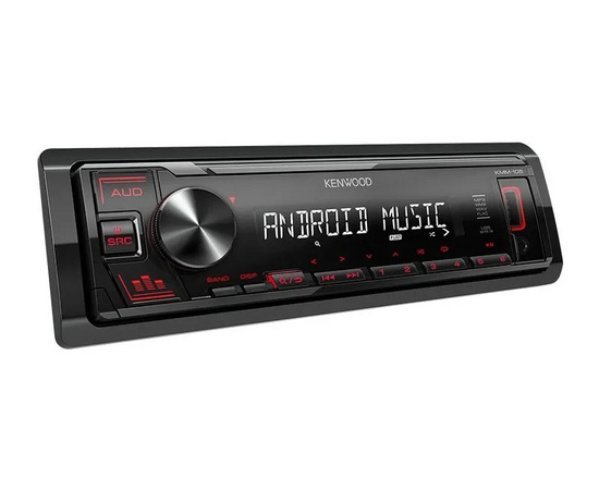  Автомагнитола Kenwood KMM-105 1DIN 4x50Вт AUX 1 