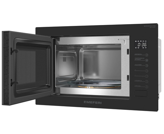  Встраиваемая микроволновая печь Meferi MMO6025BK Matt Ultra 