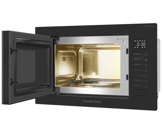  Встраиваемая микроволновая печь Meferi MMO6025BK Matt Ultra 