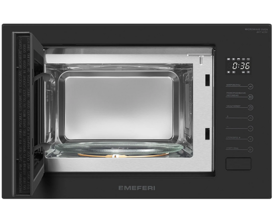  Встраиваемая микроволновая печь Meferi MMO6025BK Matt Ultra 