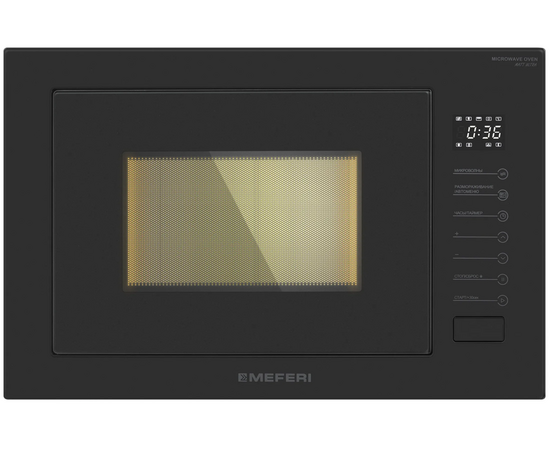  Встраиваемая микроволновая печь Meferi MMO6025BK Matt Ultra 